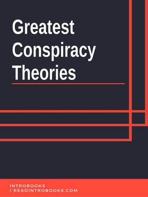 cover image of Greatest Conspiracy  Theories